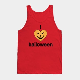 I Love Halloween Tank Top